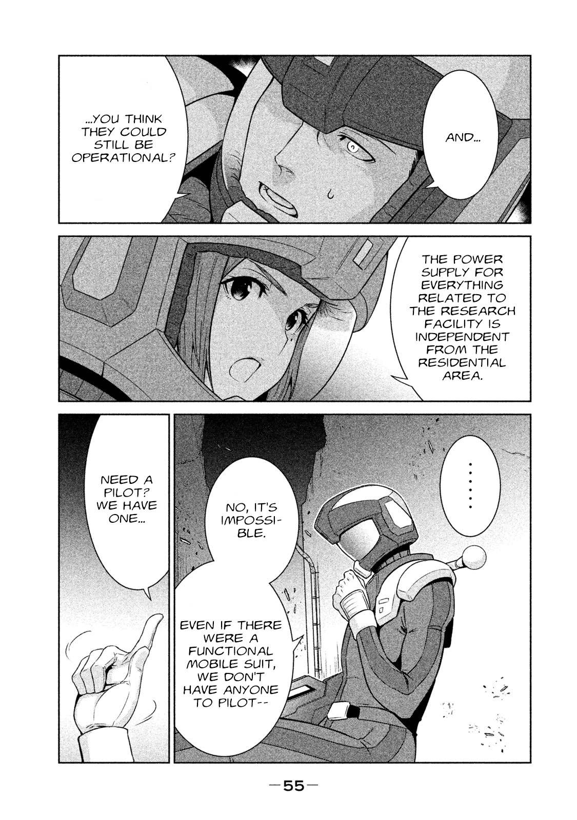 Mobile Suit Gundam Twilight Axis - Vol.1 Chapter 1: Process: 01