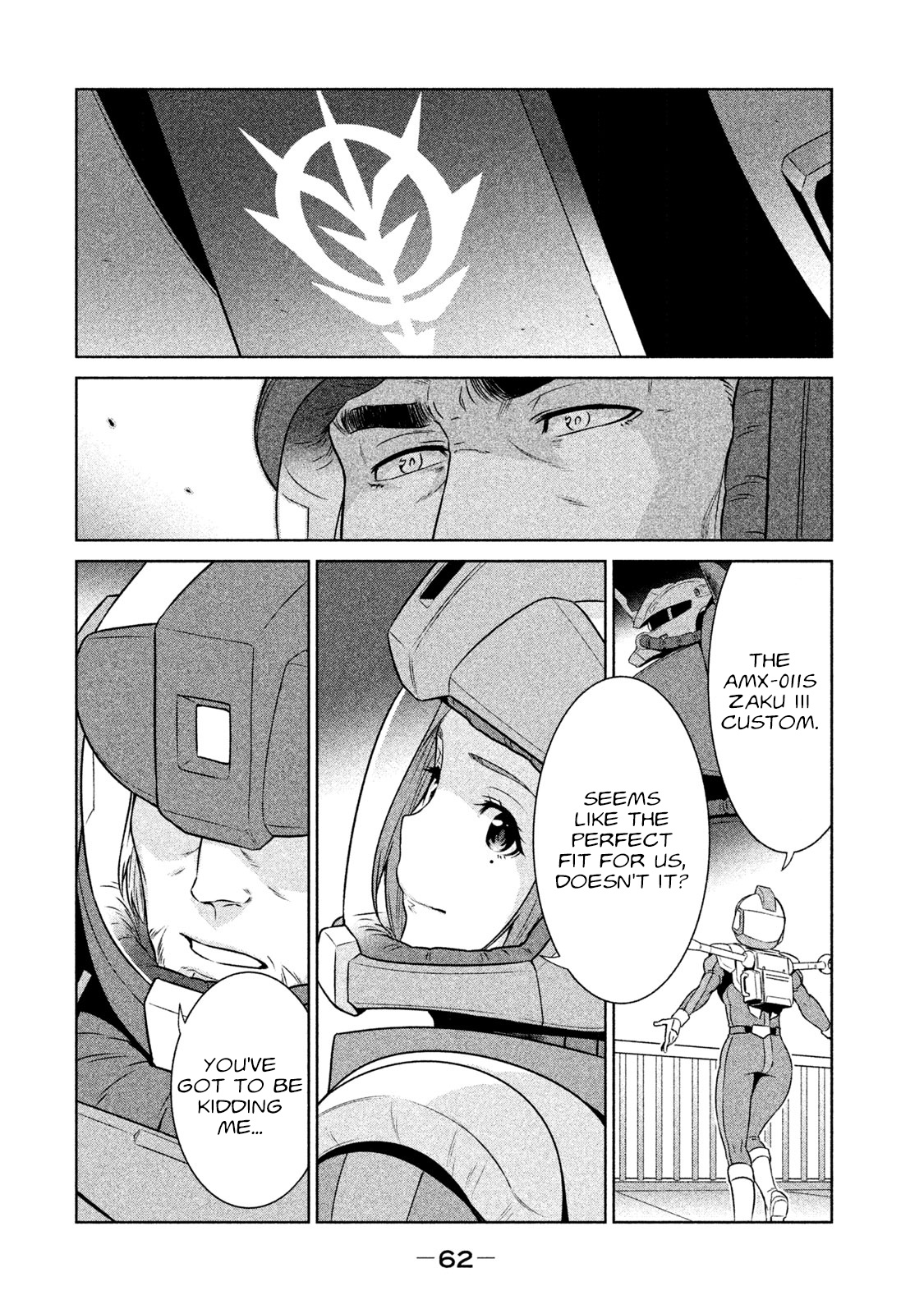 Mobile Suit Gundam Twilight Axis - Vol.1 Chapter 1: Process: 01