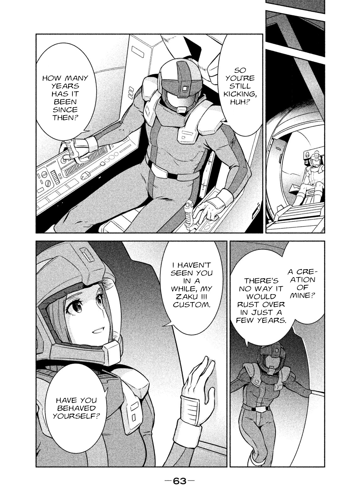 Mobile Suit Gundam Twilight Axis - Vol.1 Chapter 1: Process: 01