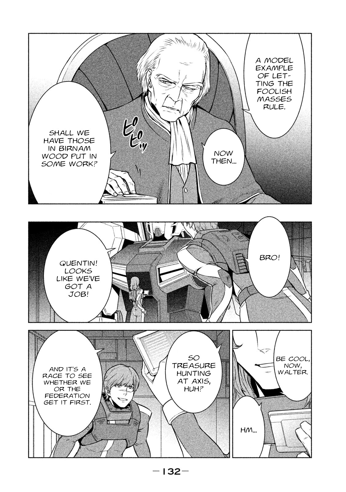 Mobile Suit Gundam Twilight Axis - Vol.1 Chapter 3: Process: 03