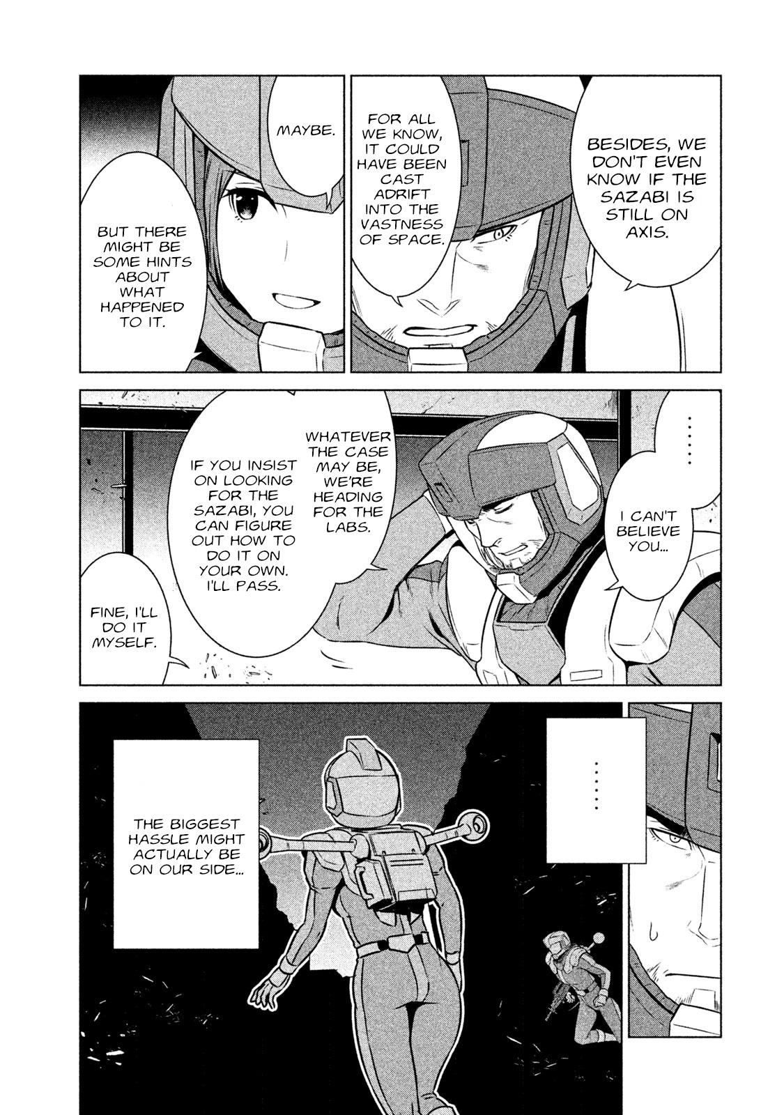 Mobile Suit Gundam Twilight Axis - Vol.1 Chapter 4: Process: 04