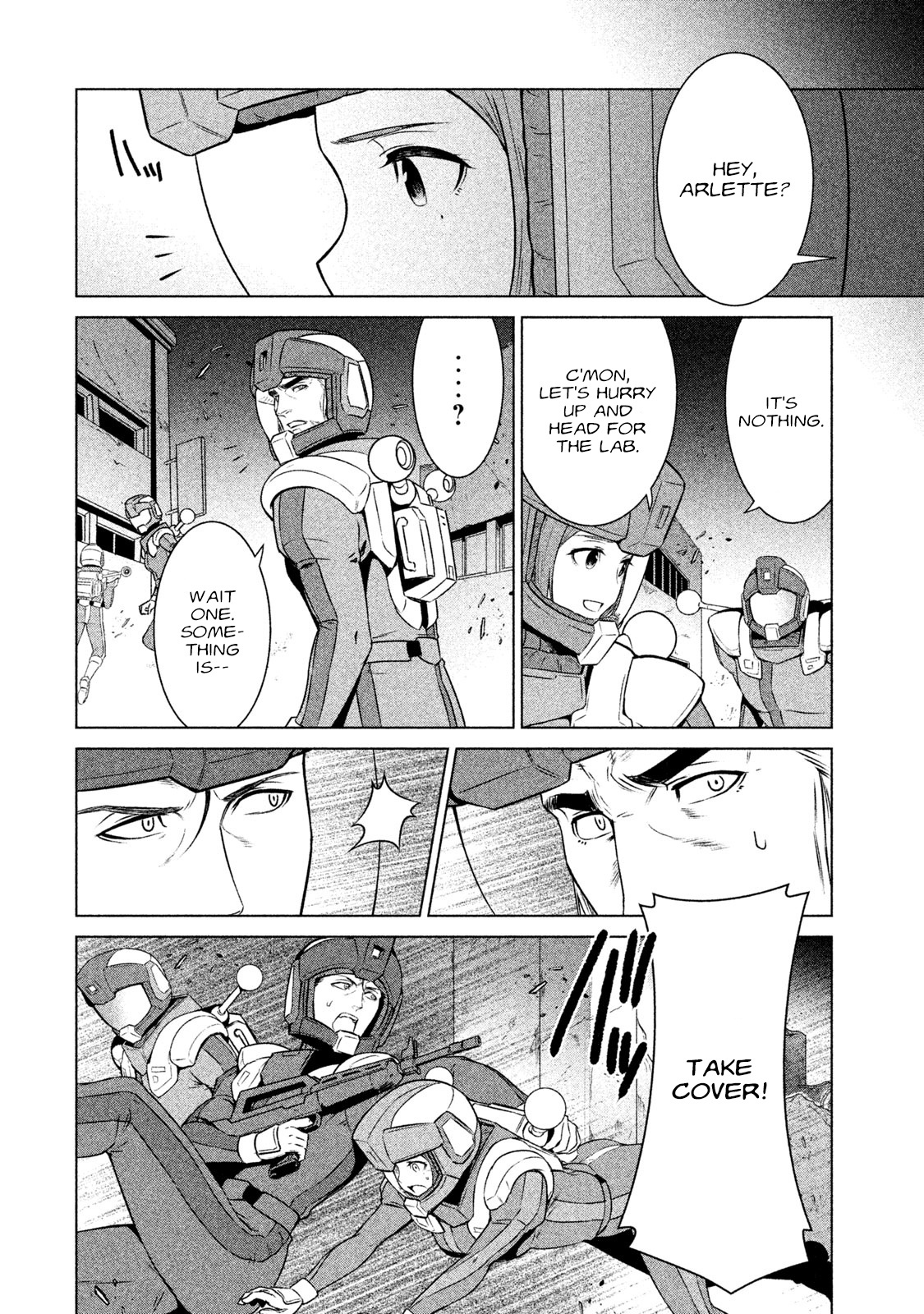 Mobile Suit Gundam Twilight Axis - Vol.1 Chapter 4: Process: 04