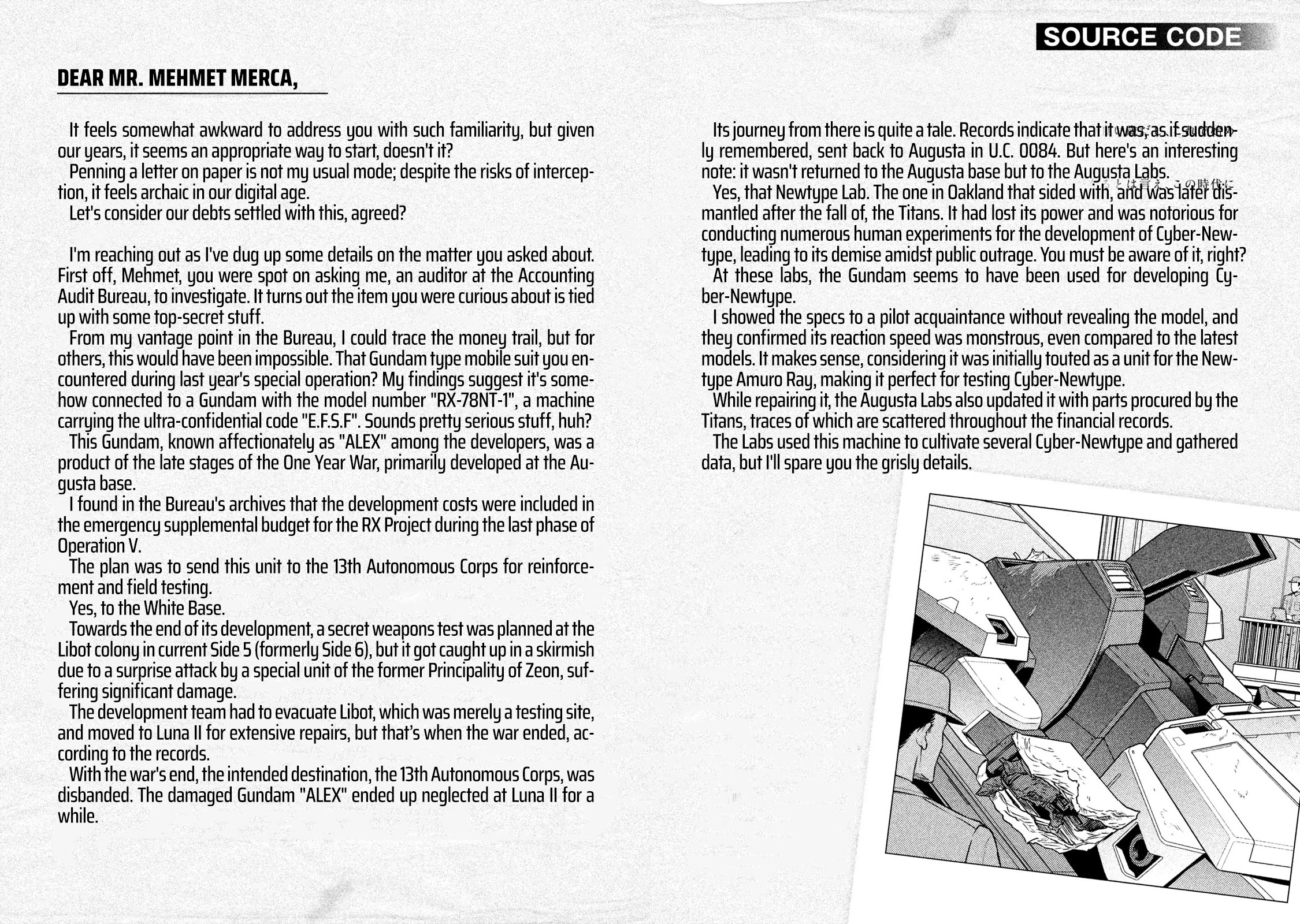 Mobile Suit Gundam Twilight Axis - Vol.1 Chapter 4: Process: 04