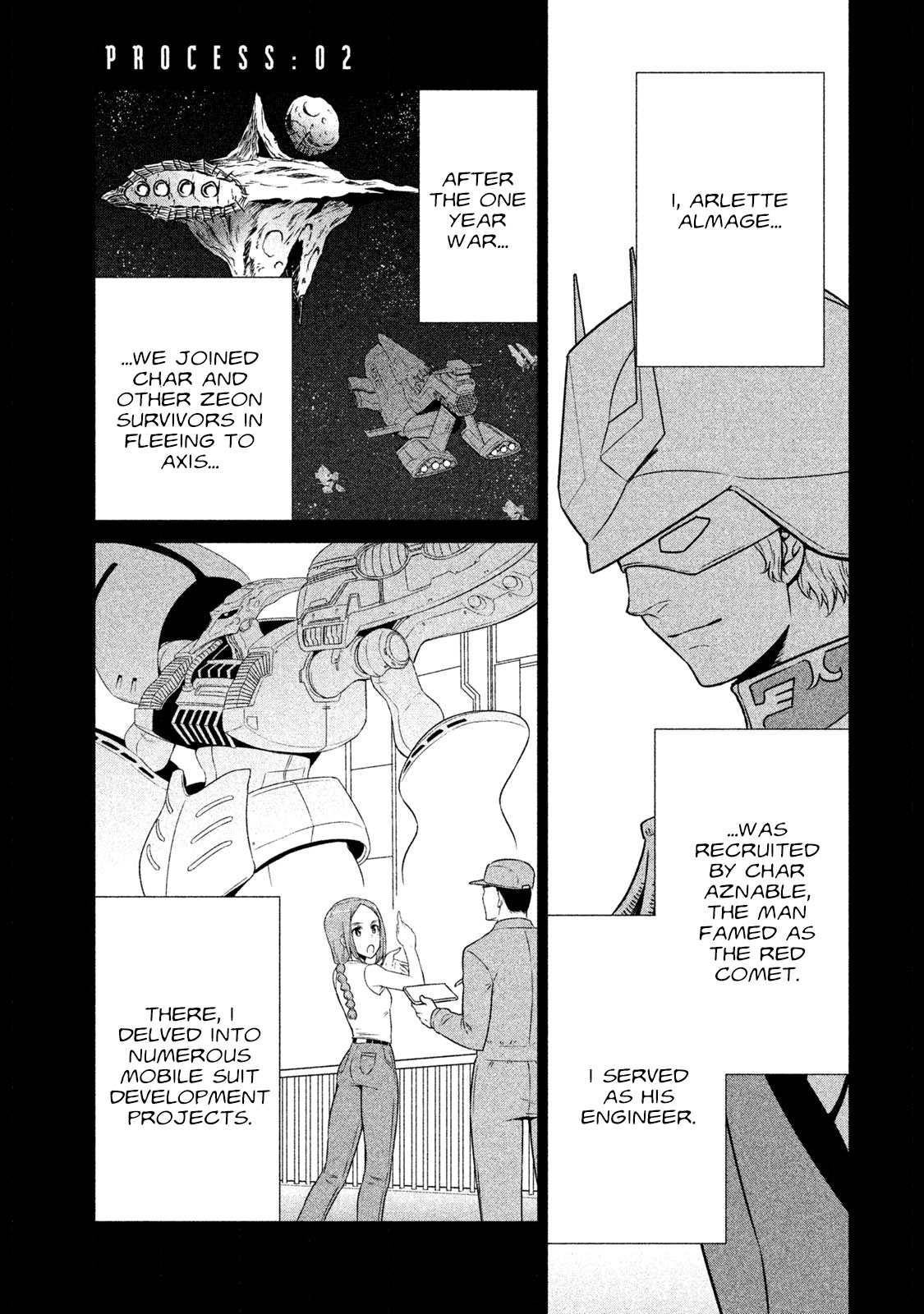 Mobile Suit Gundam Twilight Axis - Vol.1 Chapter 2: Process: 02