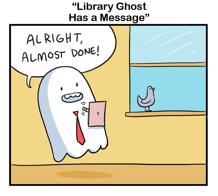 Library Ghost - Chapter 72 : Library Ghost Has A Message