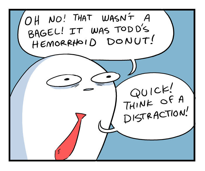 Library Ghost - Chapter 67 : Library Ghost Finds A Bagel On The Floor