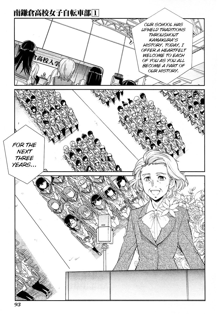 Minami Kamakura Koukou Joshi Jitenshabu - Chapter 3