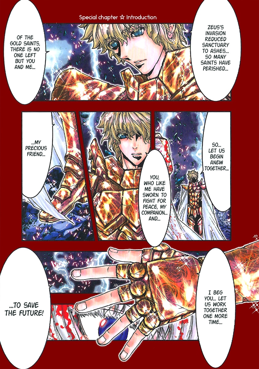 Saint Seiya Episode.g -Assassin- - Vol.15 Chapter 110.5: Special Chapter: Introduction