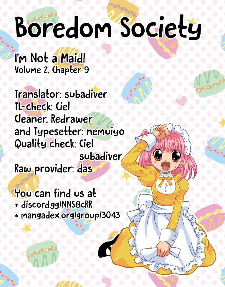 I'm Not A Maid! - Vol.2 Chapter 9