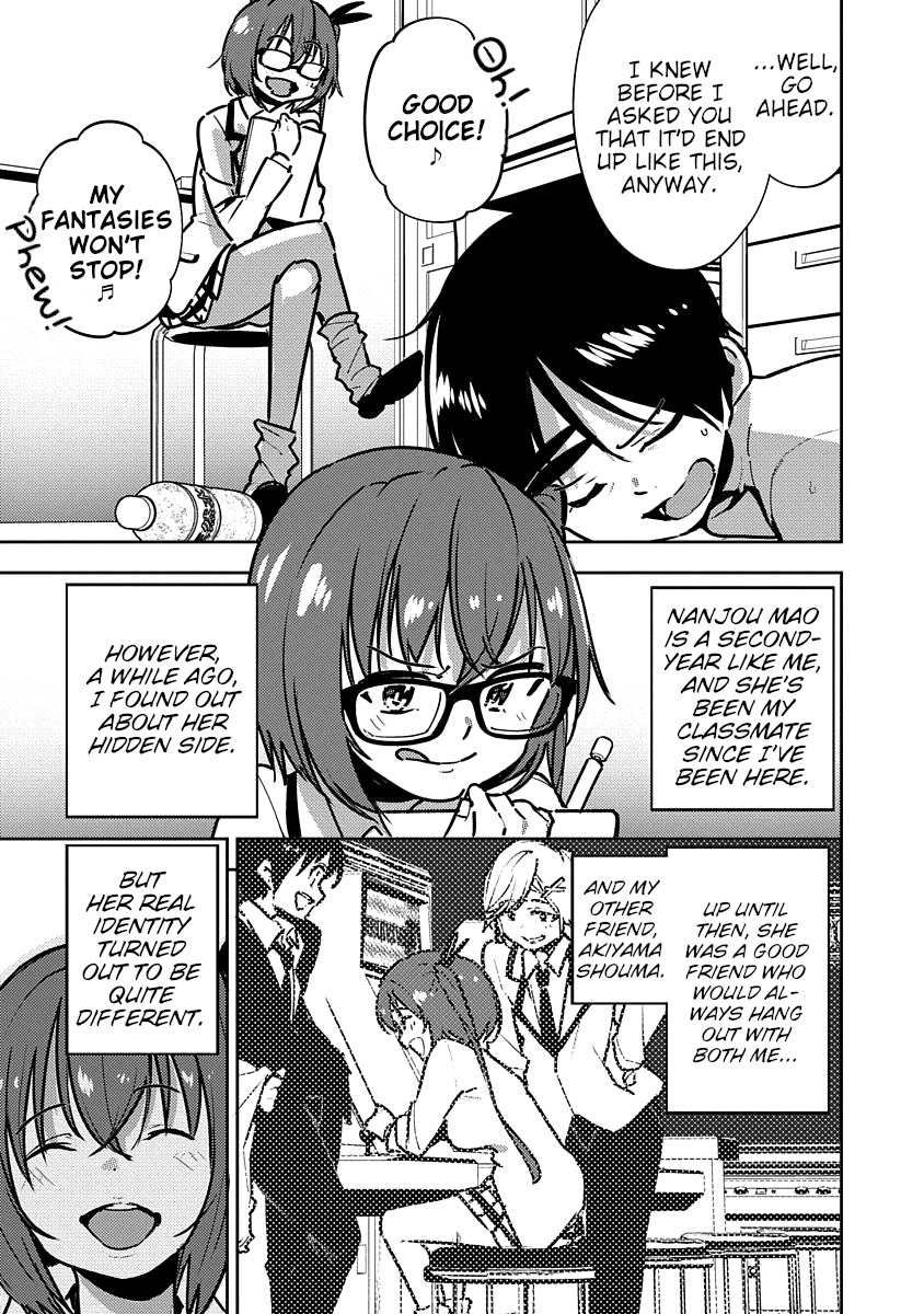 Kawaikereba Hentai Demo Suki Ni Natte Kuremasu Ka? Abnormal Harem - Vol.4 Chapter 4: Nanjou Mao Wants To Fantasize! (1)