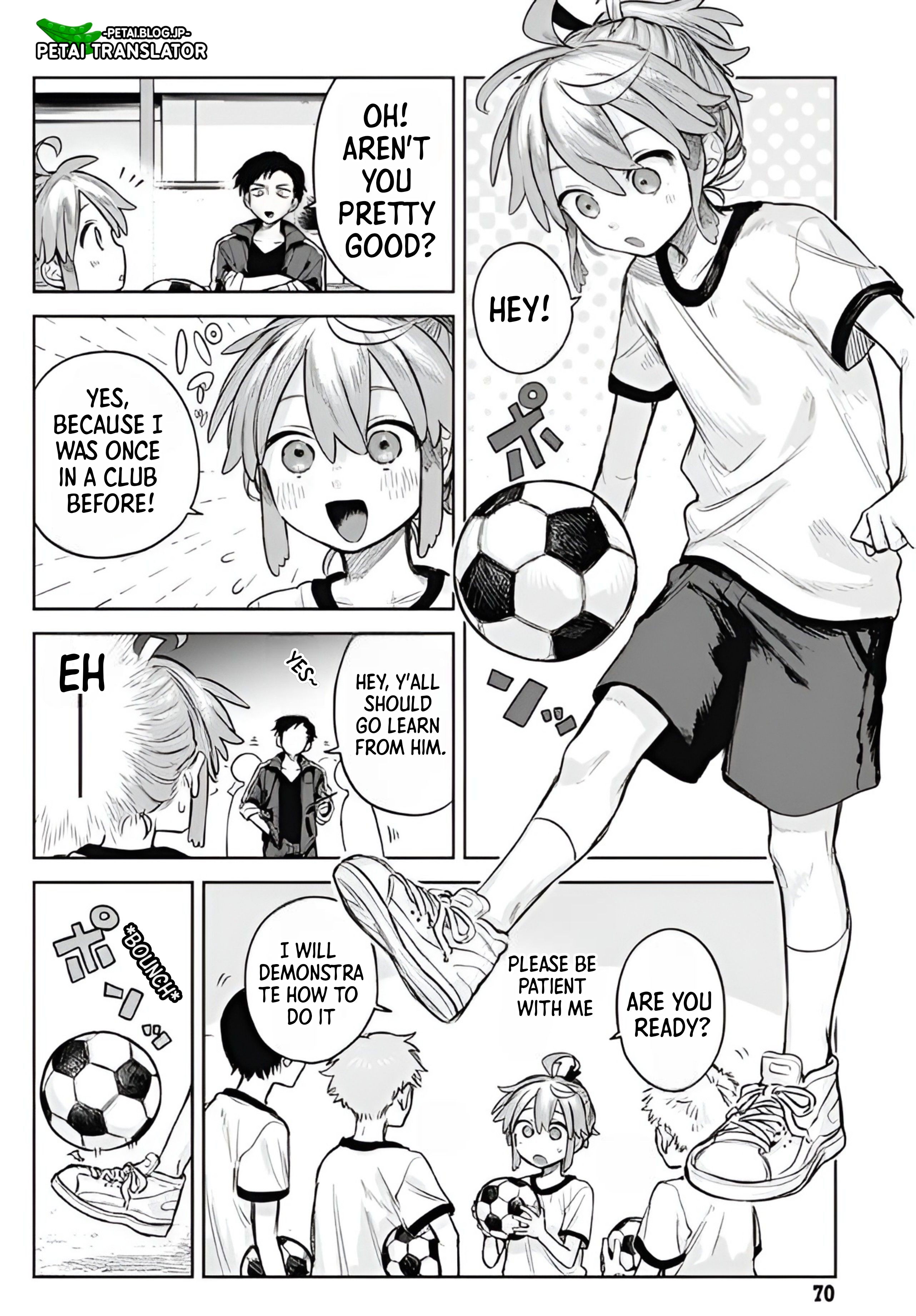 Josou Danshi Wa Skirt Wo Nugitai! - Chapter 3: Soccer Ball And Me