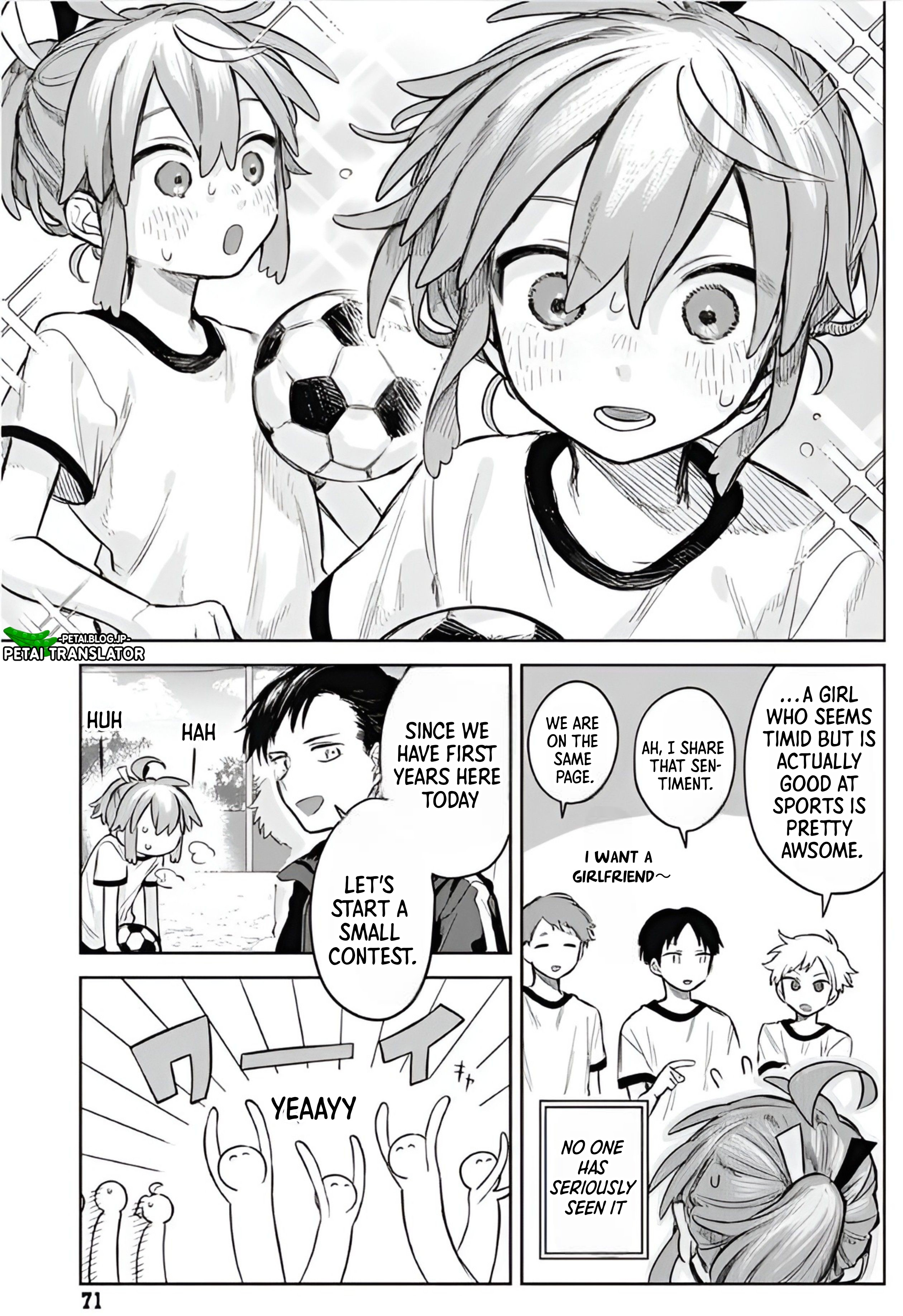 Josou Danshi Wa Skirt Wo Nugitai! - Chapter 3: Soccer Ball And Me