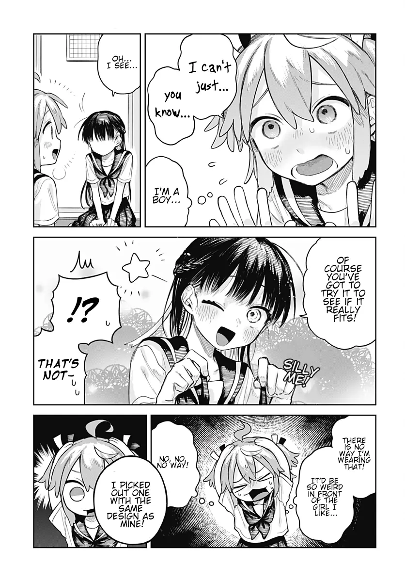 Josou Danshi Wa Skirt Wo Nugitai! - Chapter 5: Me And The Bra