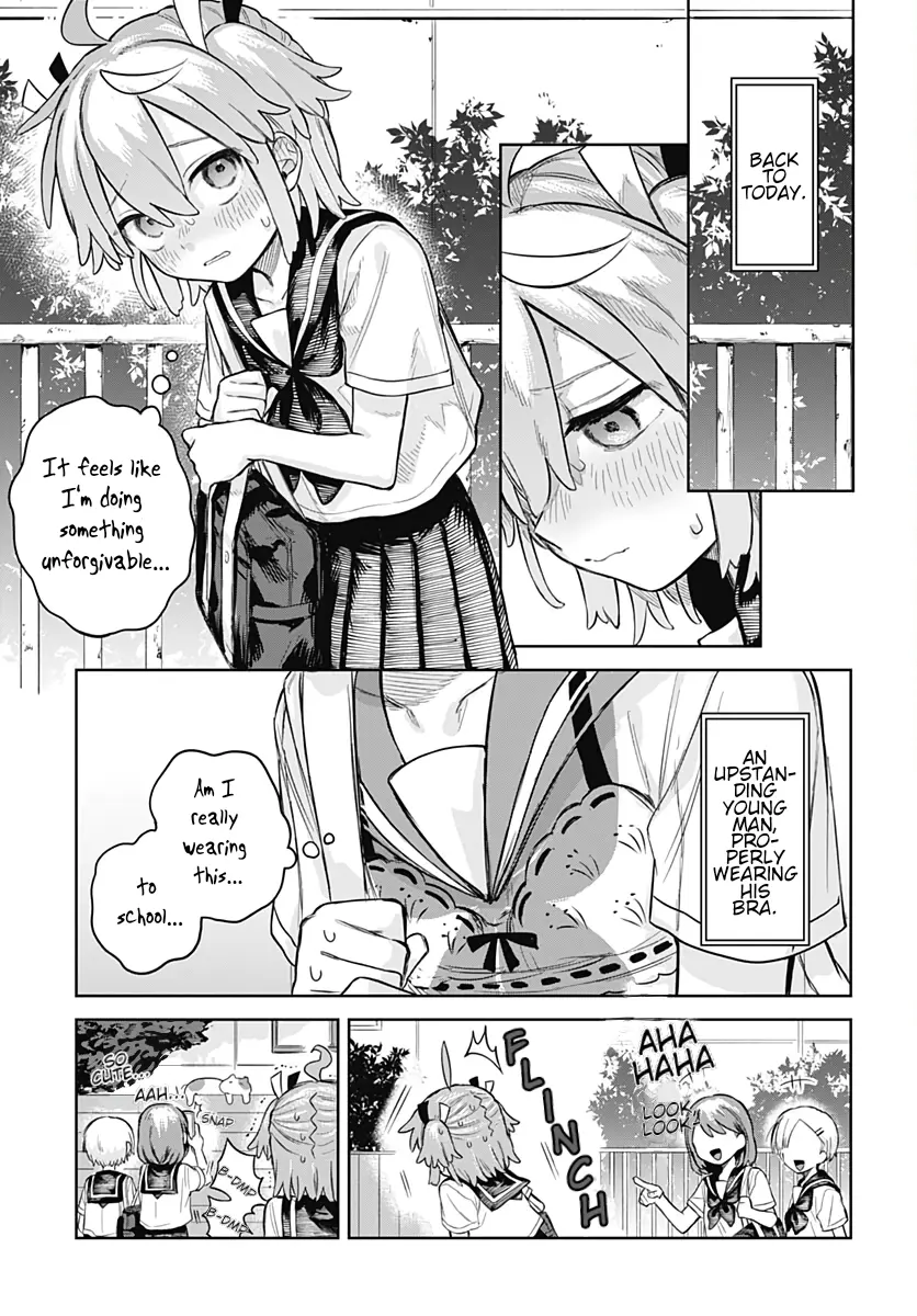 Josou Danshi Wa Skirt Wo Nugitai! - Chapter 5: Me And The Bra