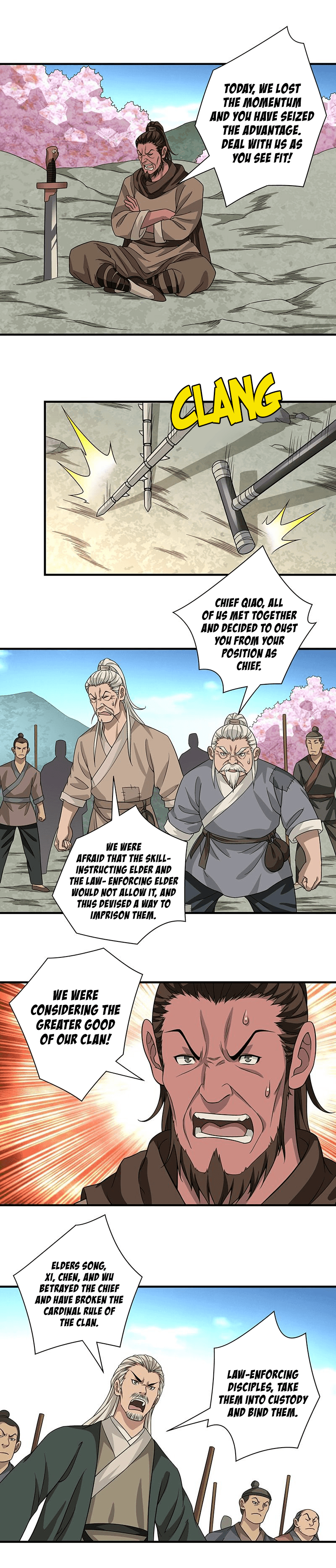 Demi-Gods And Semi-Devils - Chapter 87: A Wall Of Brothers