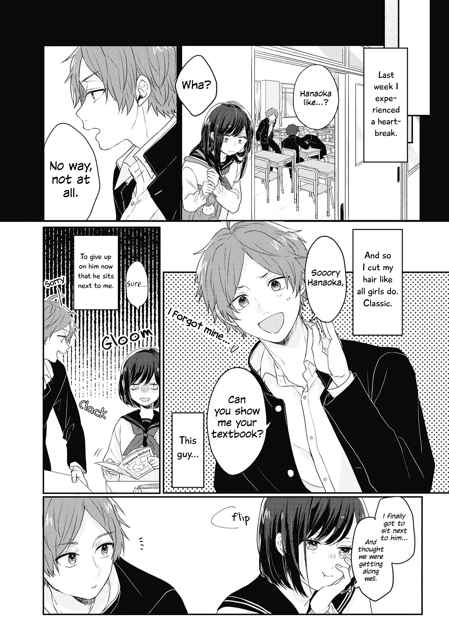 “It’s Too Precious And Hard To Read !!” 4P Short Stories - Vol.2 Chapter 27: To Cut, Or Not To Cut [By Megumi Dorokawa]