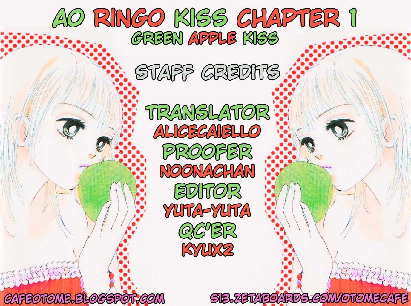 Ao Ringo Kiss - Vol.1 Chapter 1 : Green Apple Kiss