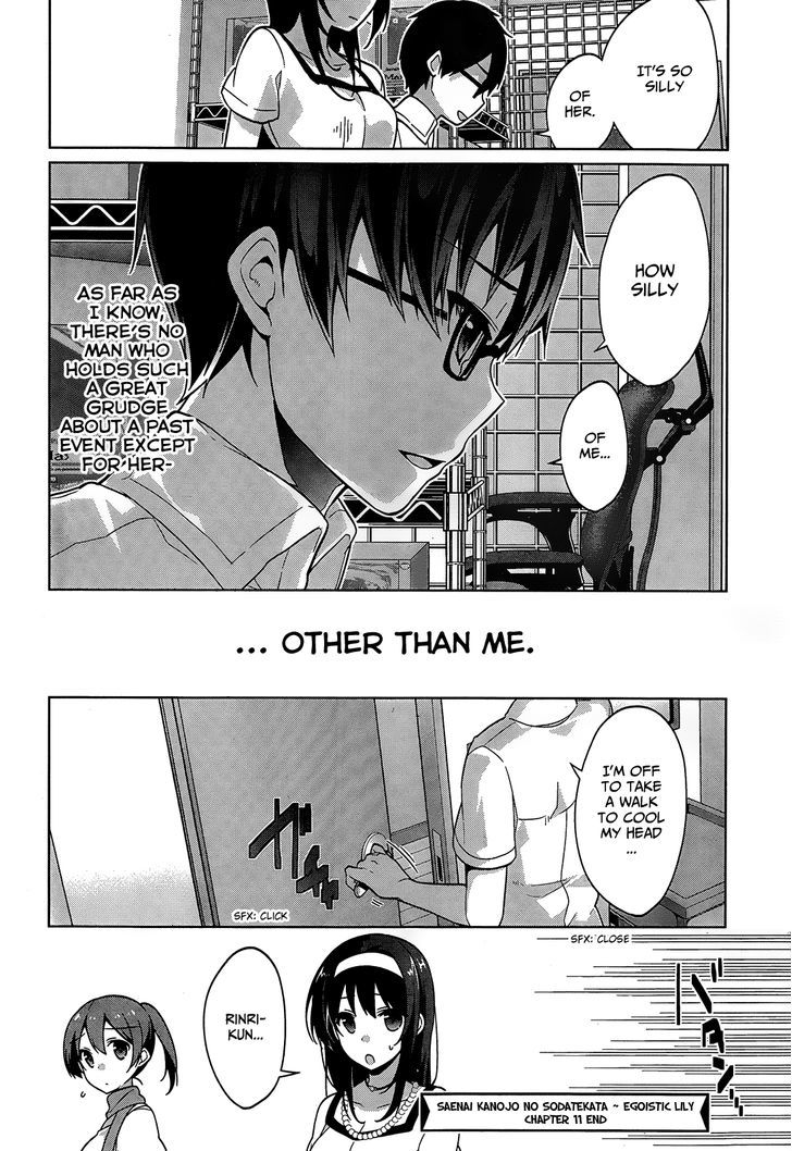 Saenai Kanojo No Sodatekata - Egoistic-Lily - Chapter 11