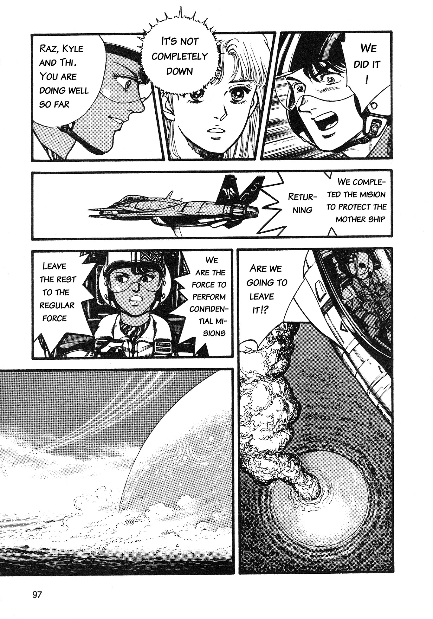 Super Aleste - Chapter 3: Air Force 00