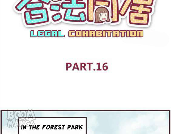 Legal Cohabitation - Chapter 17