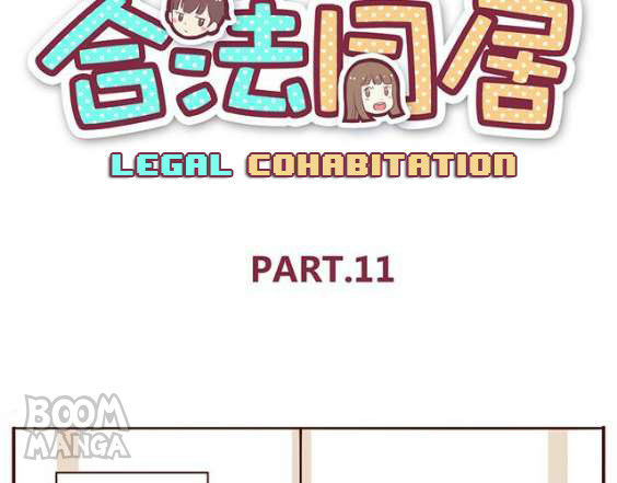 Legal Cohabitation - Chapter 12