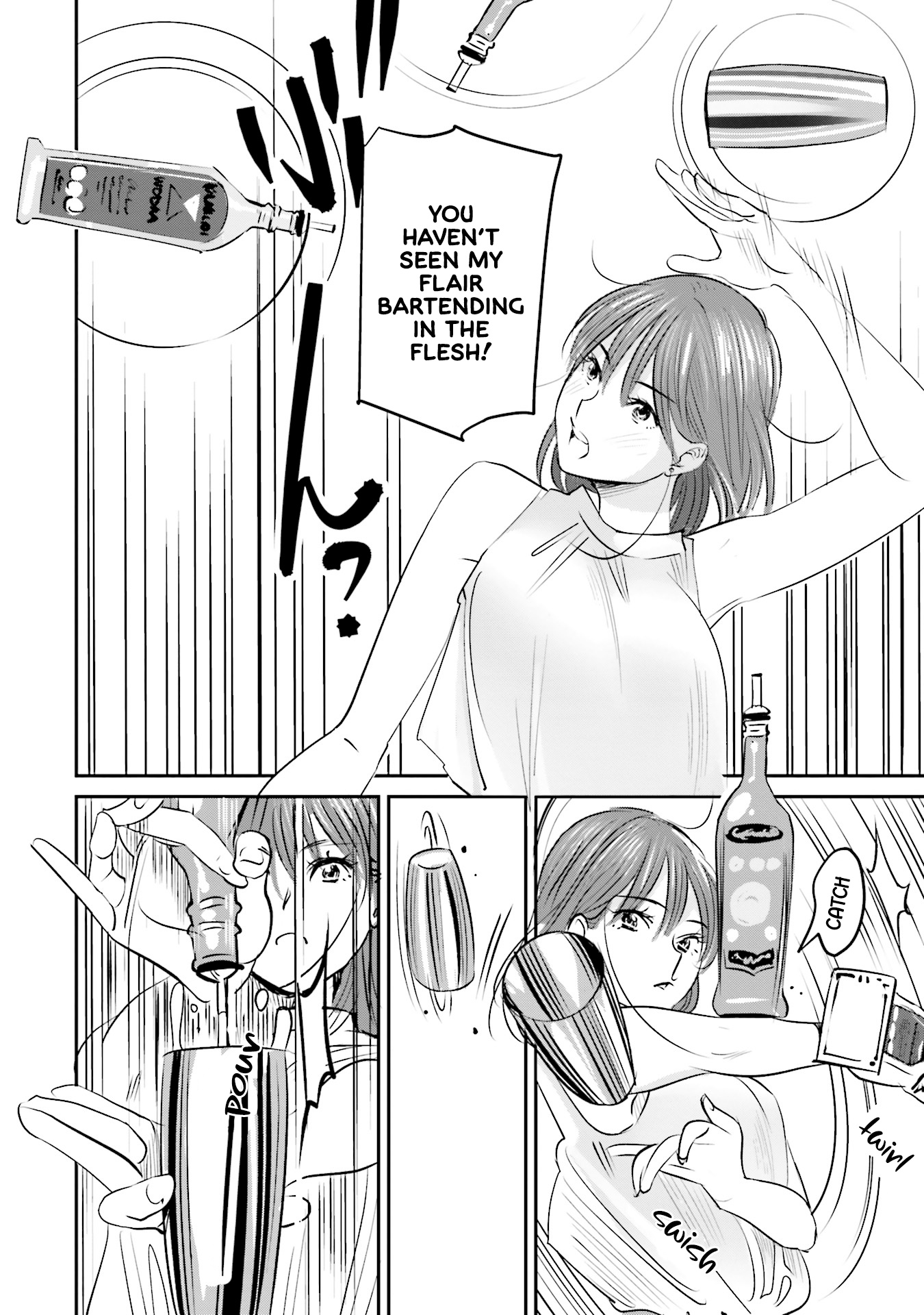 Sleepy Barmaid - Vol.1 Chapter 3: Versus