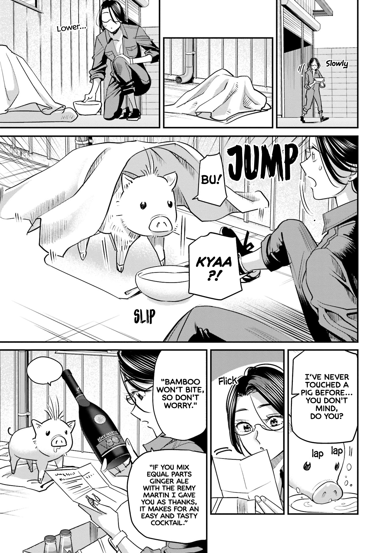 Sleepy Barmaid - Chapter 29: Hinosaki