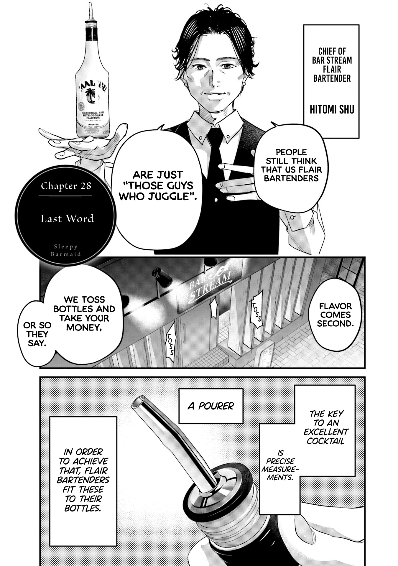 Sleepy Barmaid - Vol.4 Chapter 28: Last Word