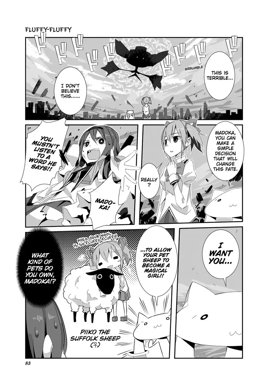 Puella Magi Homura Tamura ~Parallel Worlds Do Not Remain Parallel Forever~ - Chapter 7: Vol.1 Episode 7: "All-You-Can-Eat Mutton" Time Flow