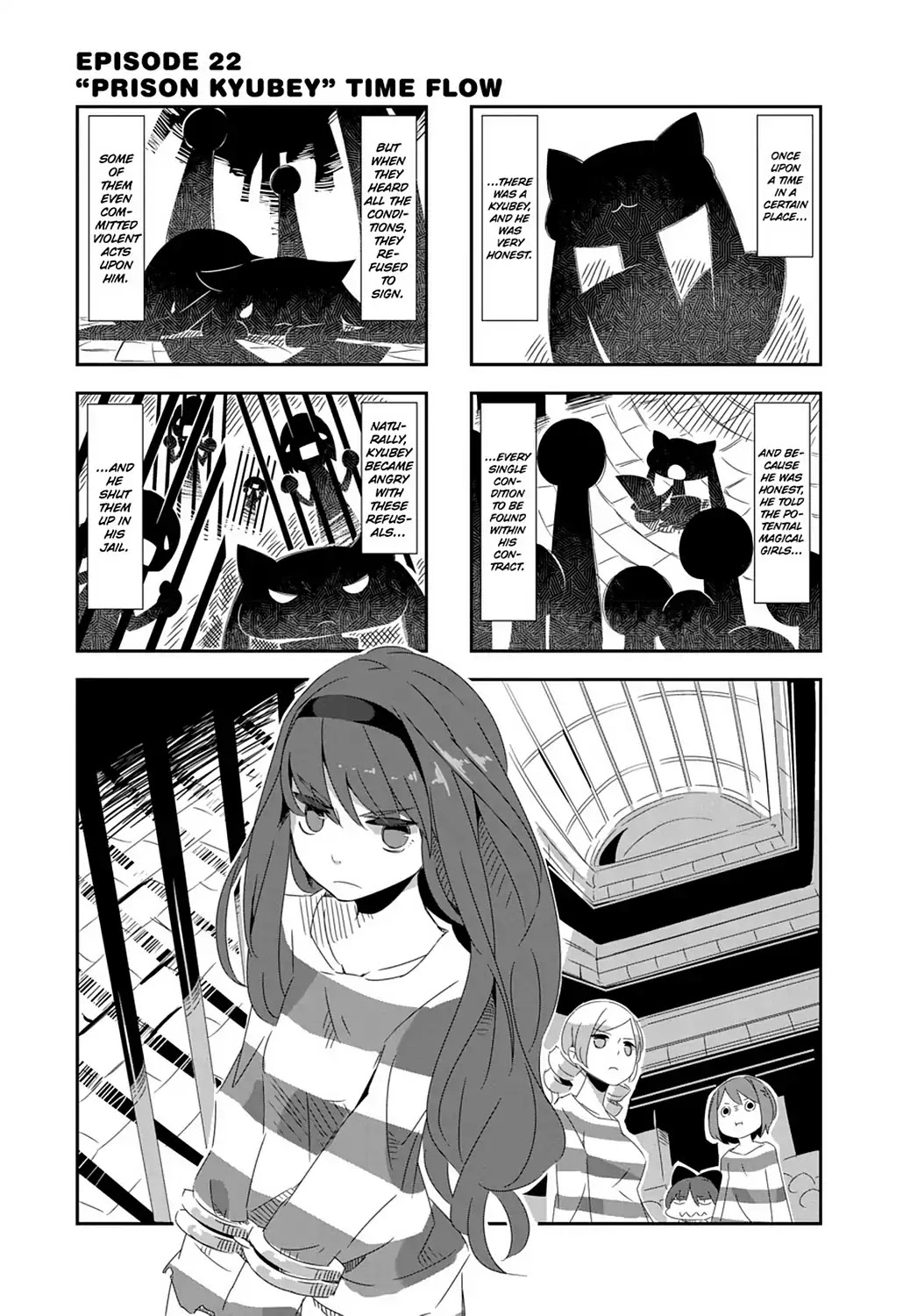 Puella Magi Homura Tamura ~Parallel Worlds Do Not Remain Parallel Forever~ - Chapter 22: Vol.3 Episode 22: "Prison Kyubey" Time Flow