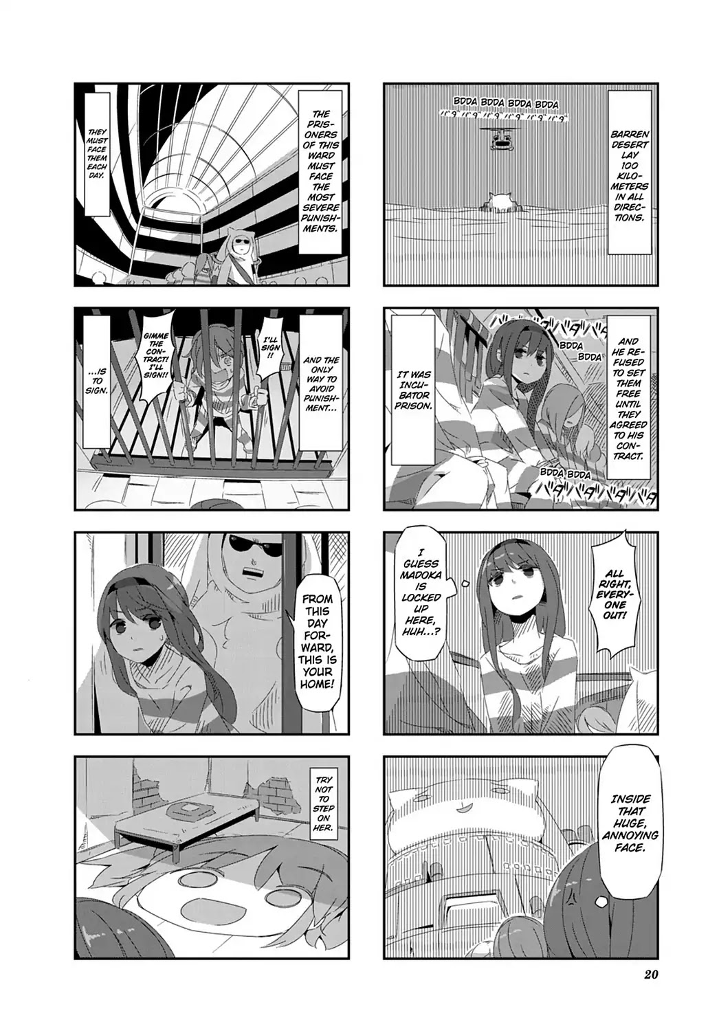 Puella Magi Homura Tamura ~Parallel Worlds Do Not Remain Parallel Forever~ - Chapter 22: Vol.3 Episode 22: "Prison Kyubey" Time Flow