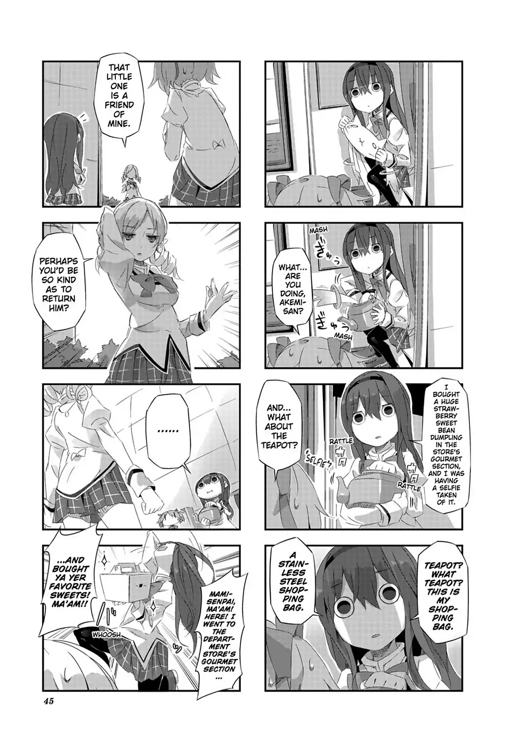 Puella Magi Homura Tamura ~Parallel Worlds Do Not Remain Parallel Forever~ - Chapter 14: Vol.2 Episode 14: "Rookie Homura" Time Flow