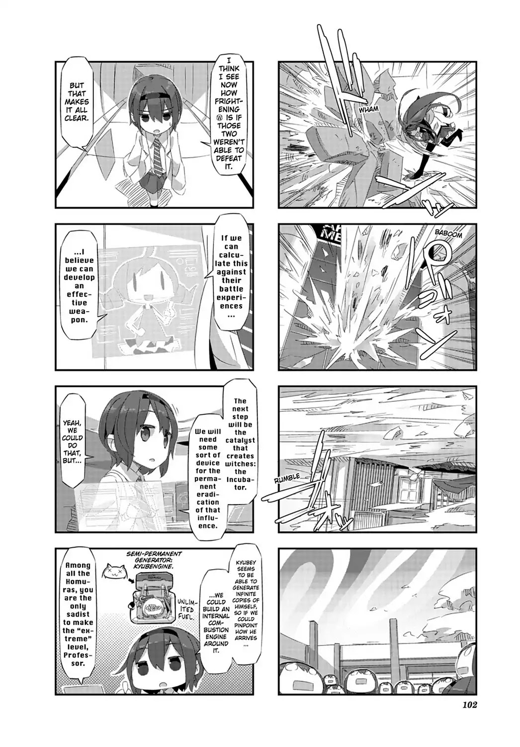 Puella Magi Homura Tamura ~Parallel Worlds Do Not Remain Parallel Forever~ - Chapter 19: Vol.2 Episode 19: "Akemi Mechanica" Time Flow