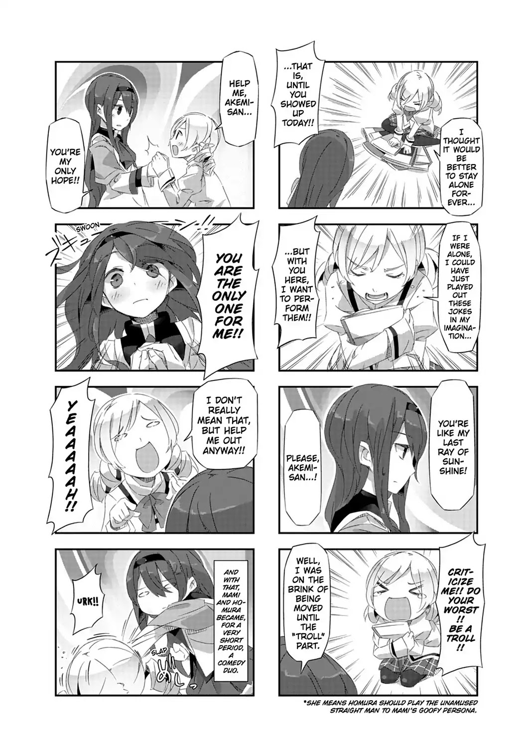 Puella Magi Homura Tamura ~Parallel Worlds Do Not Remain Parallel Forever~ - Chapter 18: Vol.2 Episode 18: "Mami And Homu" Time Flow