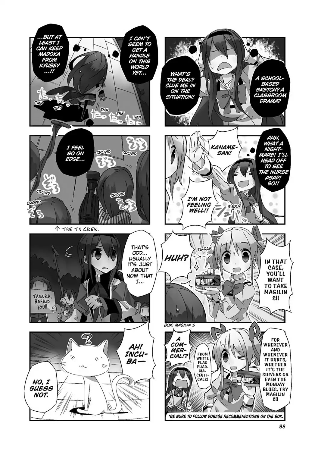 Puella Magi Homura Tamura ~Parallel Worlds Do Not Remain Parallel Forever~ - Chapter 9: Vol.1 Episode 9: "Tv" Time Flow