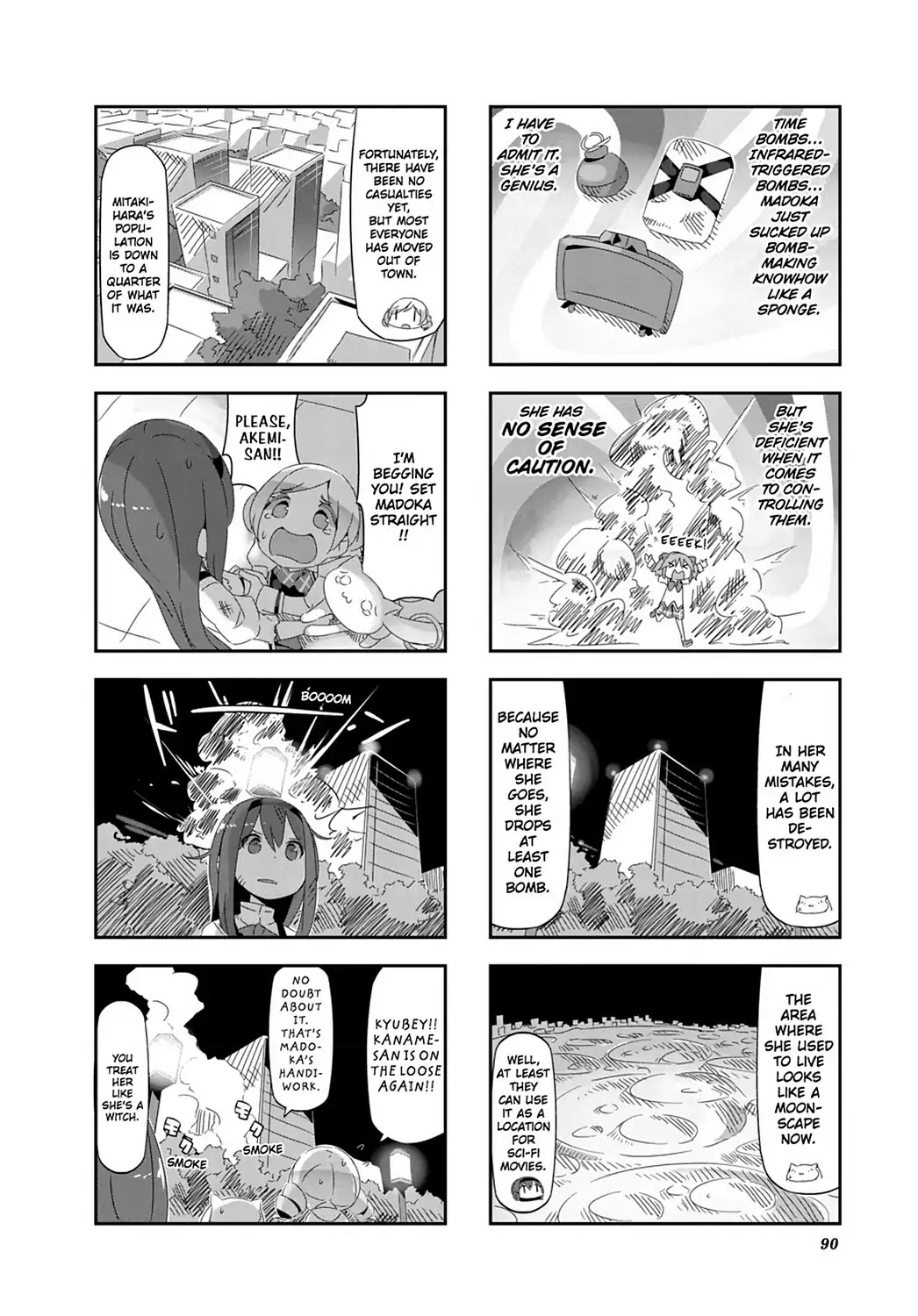 Puella Magi Homura Tamura ~Parallel Worlds Do Not Remain Parallel Forever~ - Chapter 28: Vol.3 Episode 28: "Bomber Madoka" Time Flow