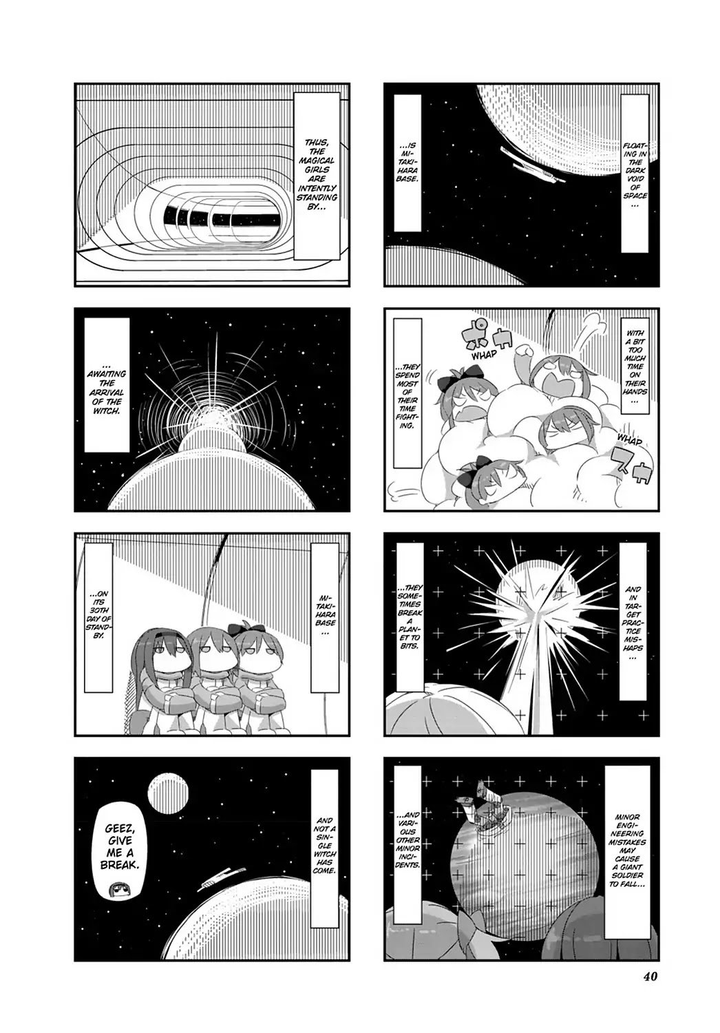 Puella Magi Homura Tamura ~Parallel Worlds Do Not Remain Parallel Forever~ - Chapter 23: Vol.3 Episode 23: "Space Mitakihara Base" Time Flow