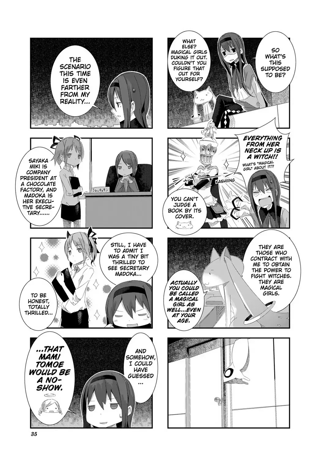 Puella Magi Homura Tamura ~Parallel Worlds Do Not Remain Parallel Forever~ - Chapter 3: Vol.1 Episode 3: "Kyouko And The Chocolate Factory" Time Flow