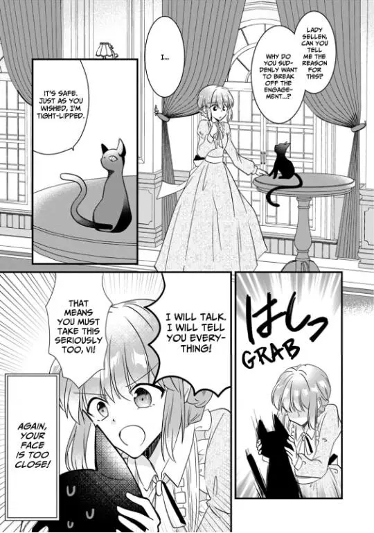 Gloomy Princess And The Black Cat's Peaceful Engagement Annulment - Chapter 1