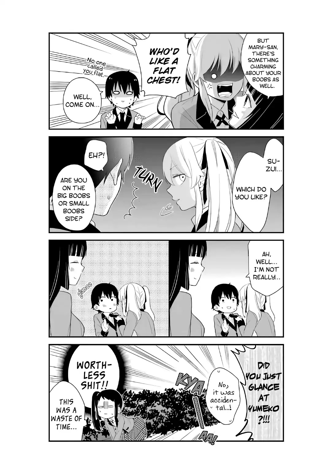 Kakegurui - Yorozu: Official Comic Anthology - Chapter 2: Sayaka Wants To Uncover A Secret (Mosuko)