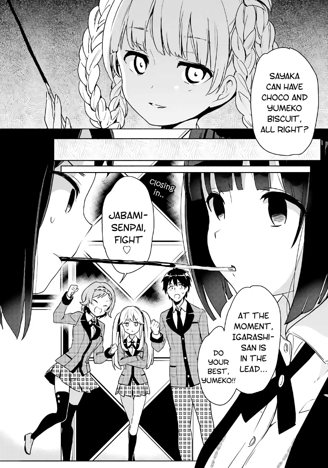 Kakegurui - Yorozu: Official Comic Anthology - Chapter 4: Sayaka And Yumeko's Love Gamble (Tachi)