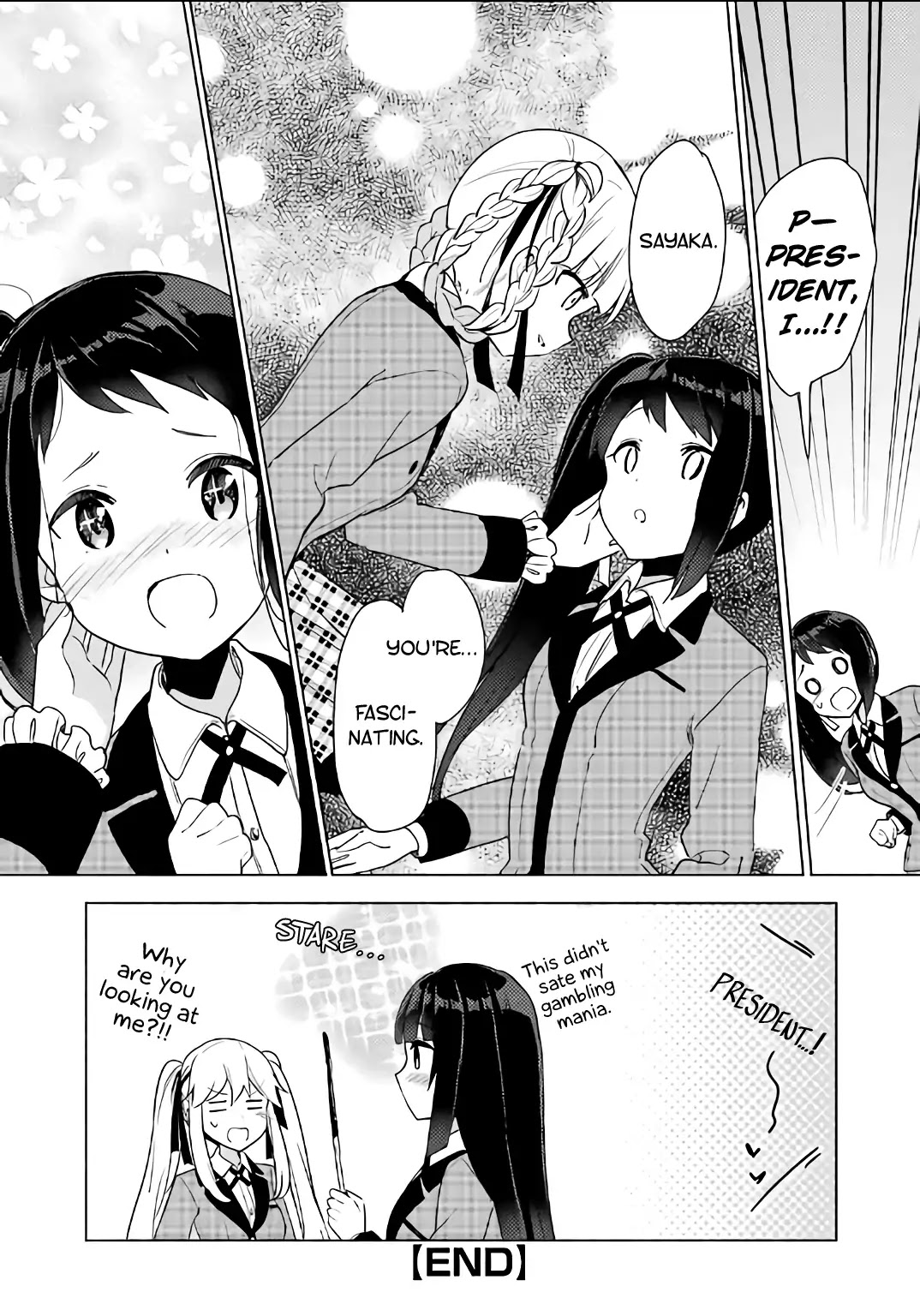 Kakegurui - Yorozu: Official Comic Anthology - Chapter 9: Sayaka And Yumeko's Love Gamble (Tachi)