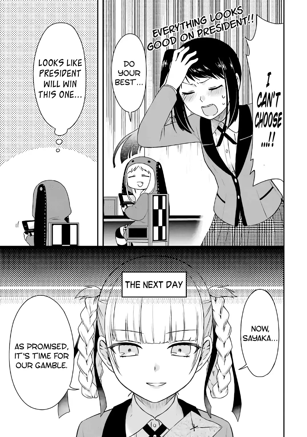 Kakegurui - Yorozu: Official Comic Anthology - Chapter 16: Kirari And Sayaka's Heart Thumping Hair Catalog (Asuka Takana)