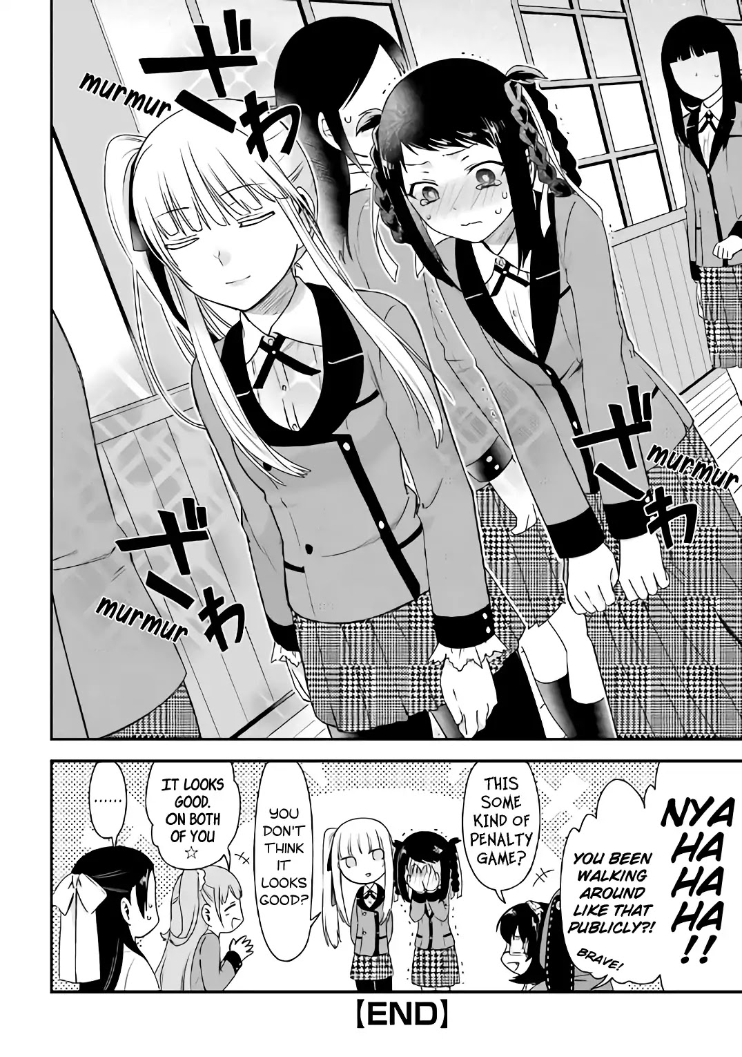 Kakegurui - Yorozu: Official Comic Anthology - Chapter 16: Kirari And Sayaka's Heart Thumping Hair Catalog (Asuka Takana)