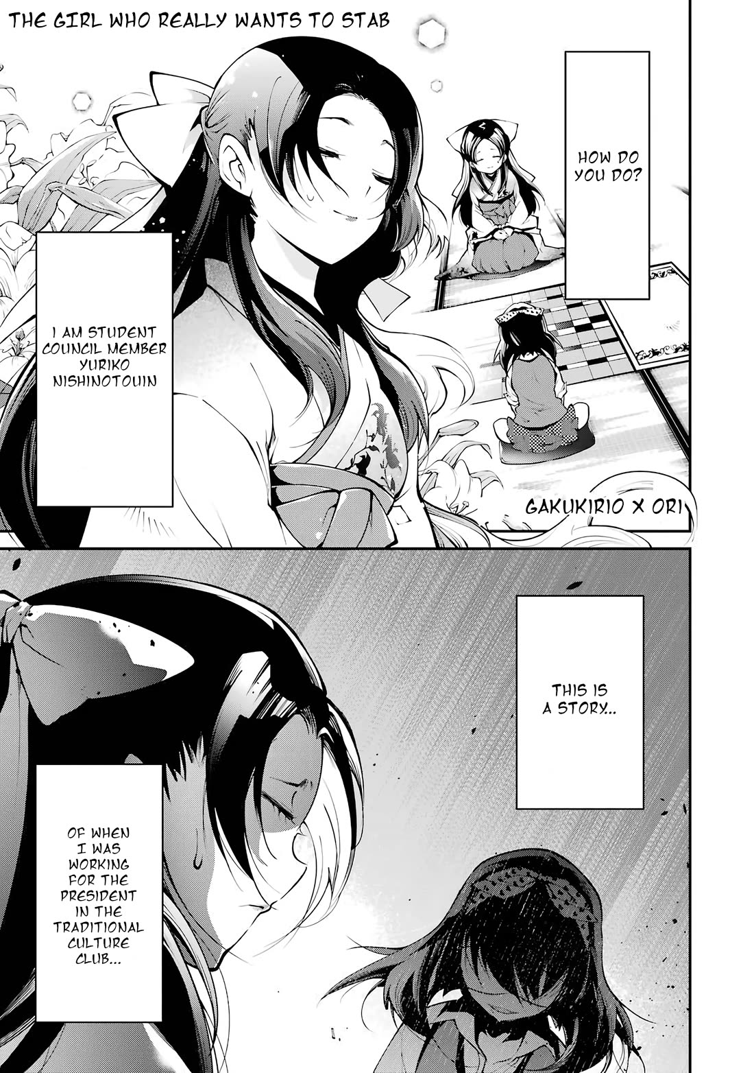 Kakegurui - Yorozu: Official Comic Anthology - Chapter 15: The Girl Who Really Wants To Stab