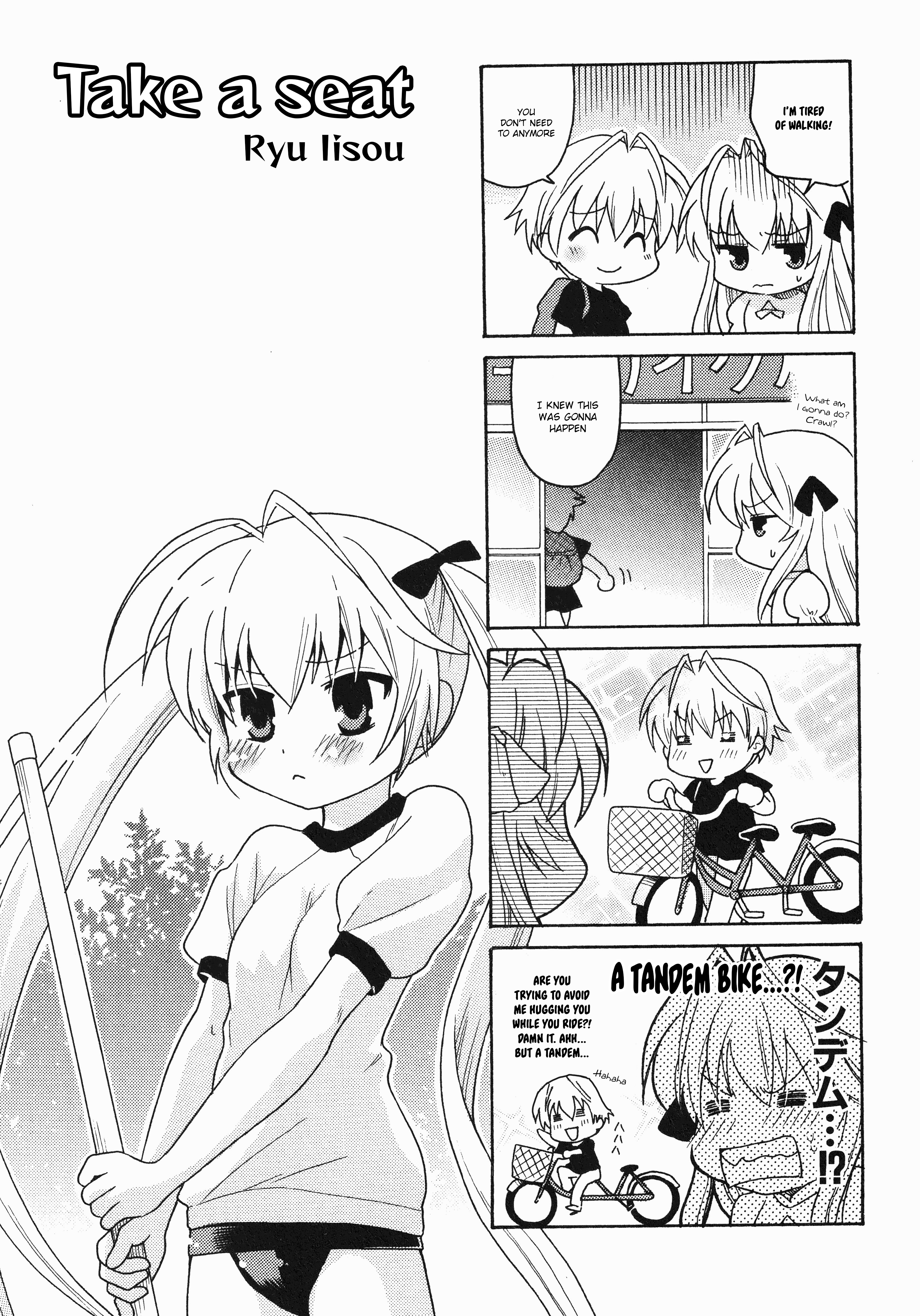 Yosuga No Sora Anthology - Vol.1 Chapter 14: Take A Seat