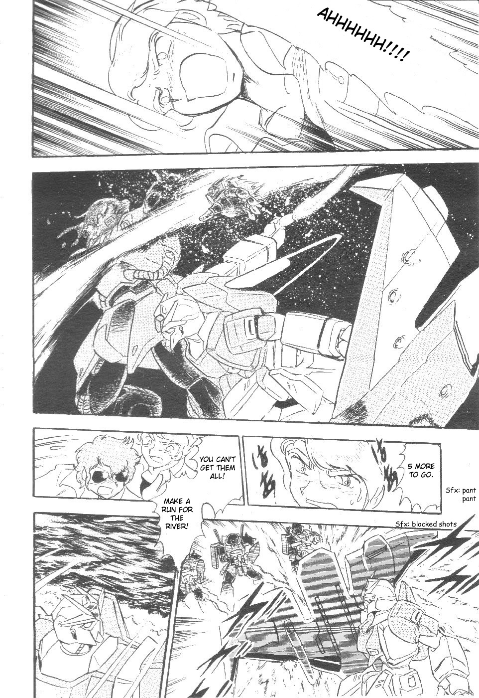 Kidou Senshi Zeta Gundam 1/2 - Chapter 2 : Amuro And Kiss!