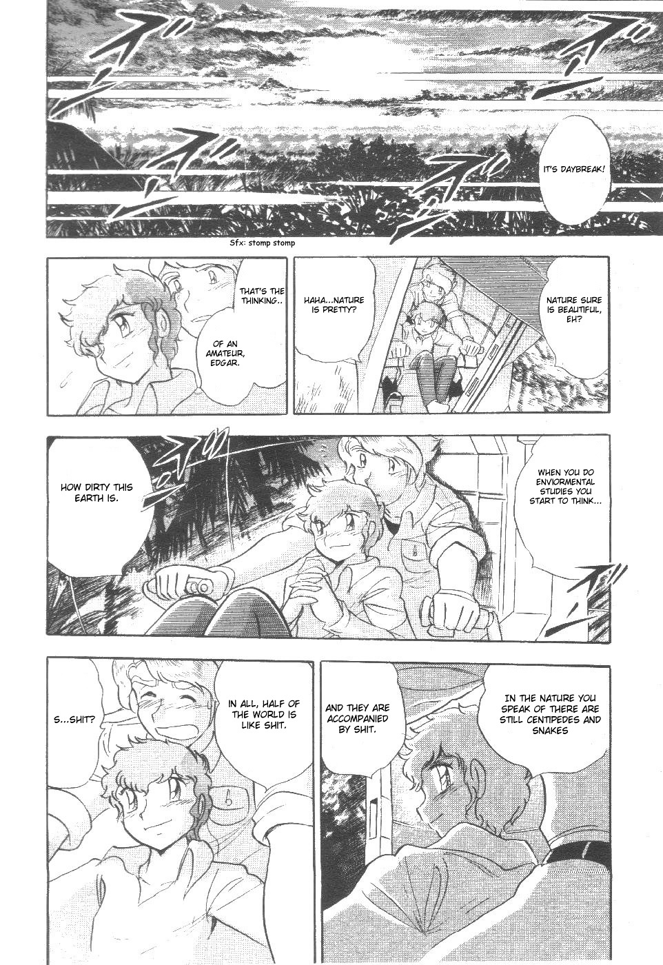 Kidou Senshi Zeta Gundam 1/2 - Chapter 2 : Amuro And Kiss!