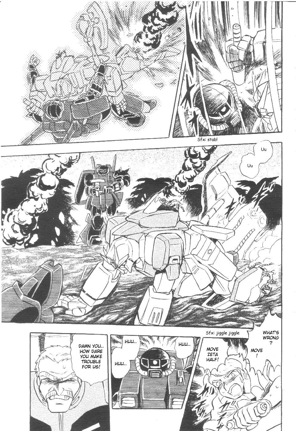 Kidou Senshi Zeta Gundam 1/2 - Chapter 2 : Amuro And Kiss!