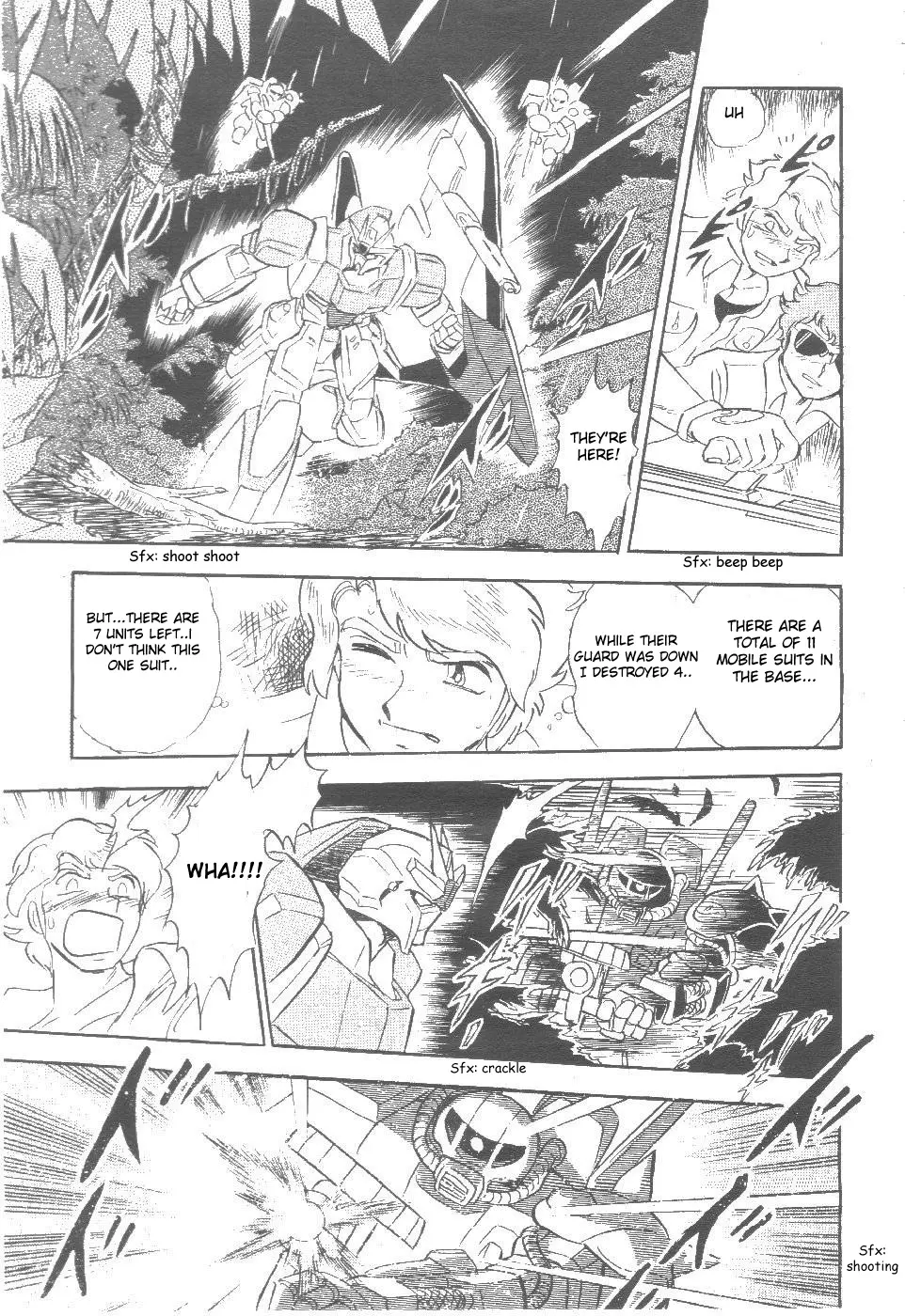 Kidou Senshi Zeta Gundam 1/2 - Vol.1 Chapter 4: Diary Of An Irresponsible Umon Samon Universe - Titans